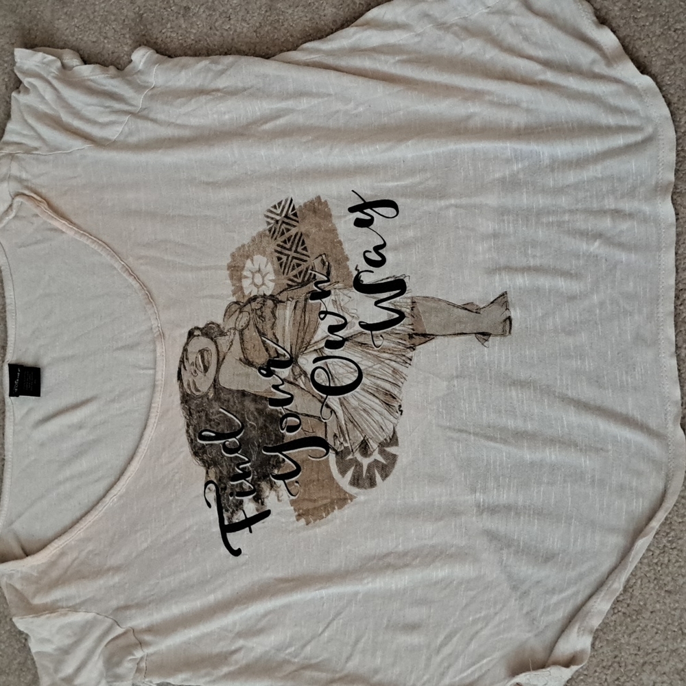 XL Disney Moana crop top